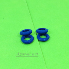 338-DIC Резина на Запорождец "Прогресс" комплект 4шт., синяя